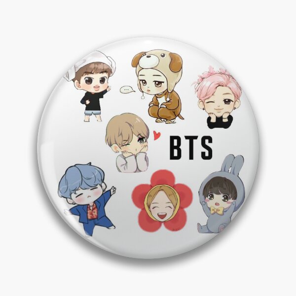 Item preview, Chibi BTS designed and sold by BTS-Merchandise.