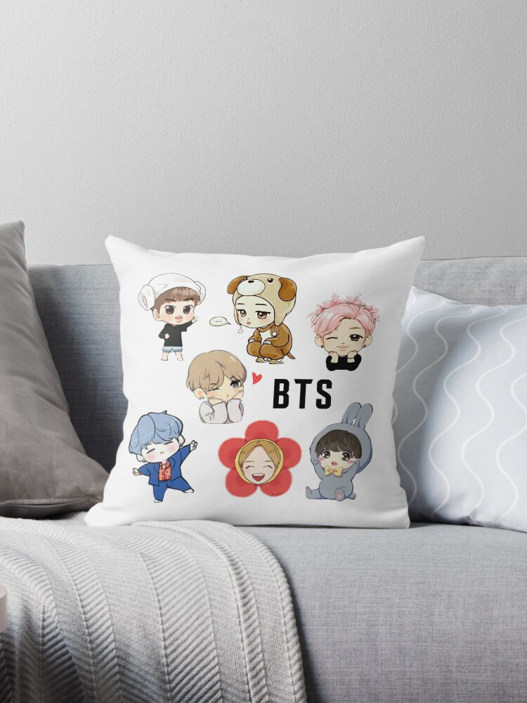 BTS Chibi - Bts - Pillow