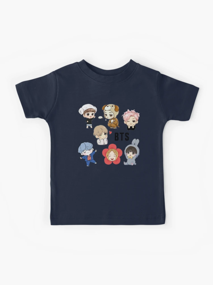 BTS MERCH SHOP, BT21 Chibi T-Shirt