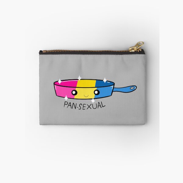Item preview, Pansexual Pan (grey background version) designed and sold by Mila  Hancock.