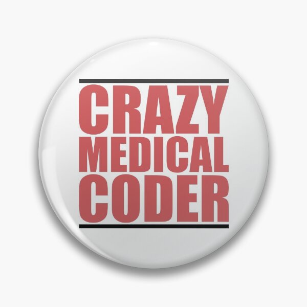 Item preview, Crazy Medical Coder, Funny Clinical Coder Gift designed and sold by B3N-arts.