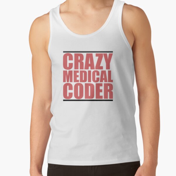 Item preview, Crazy Medical Coder, Funny Clinical Coder Gift designed and sold by B3N-arts.