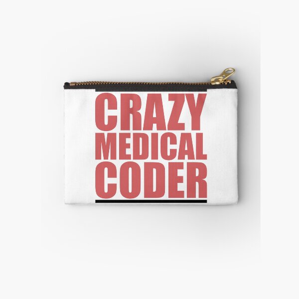 Item preview, Crazy Medical Coder, Funny Clinical Coder Gift designed and sold by B3N-arts.