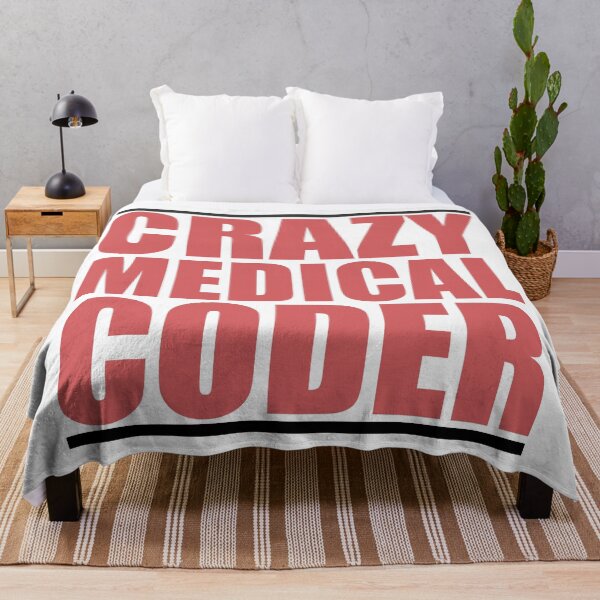 Item preview, Crazy Medical Coder, Funny Clinical Coder Gift designed and sold by B3N-arts.