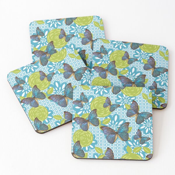 Item preview, Butterfly Bohemia (Blue) designed and sold by HelenaRoberts1.