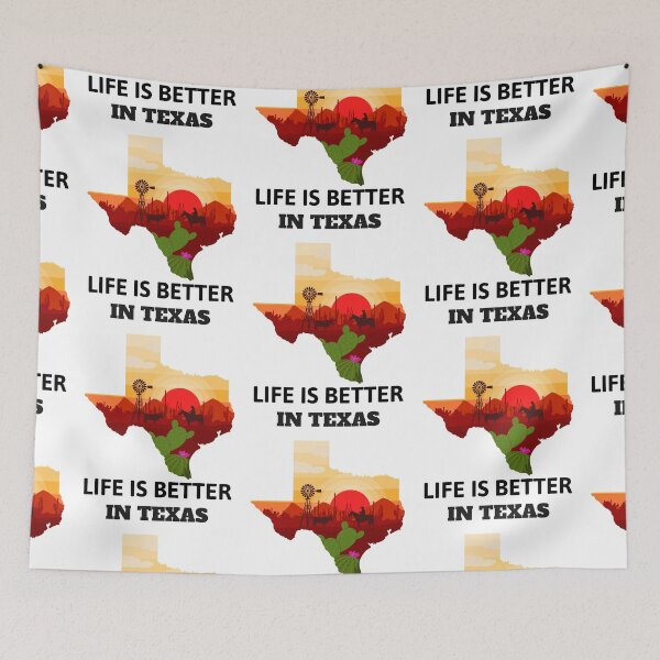 Item preview, Life Is Better In Texas designed and sold by Style2Vie.