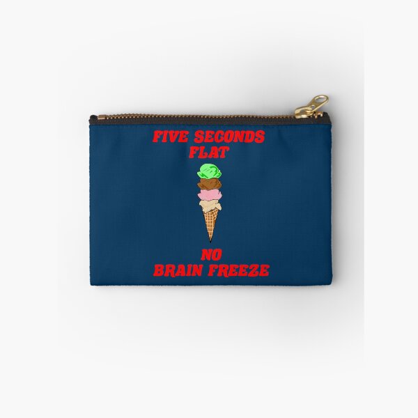 Item preview, Five Seconds Flat No Brain Freeze - Four Scoop Ice Cream Cone designed and sold by Oaks Creations.
