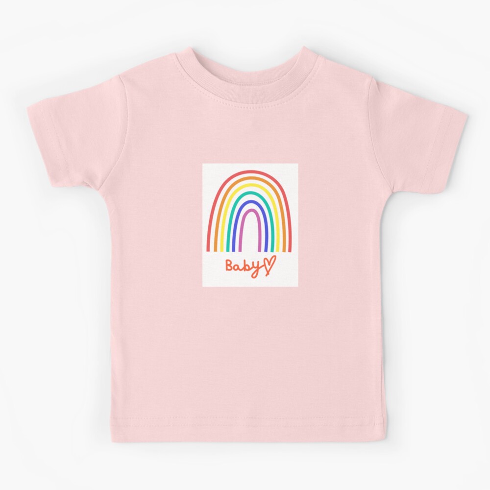 Baby girl hot sale rainbow shirt