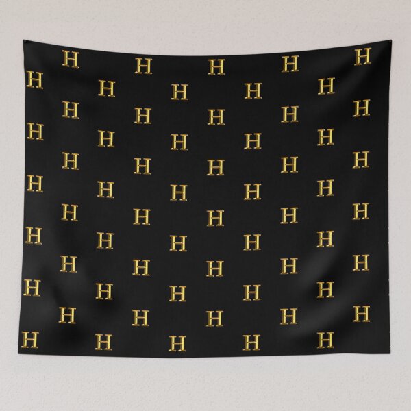 Item preview, Gold Upper Case Letter H designed and sold by molamode.