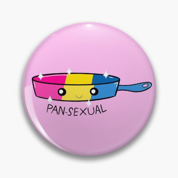 Item preview, Pansexual Pan (pink background version) designed and sold by Mila  Hancock.