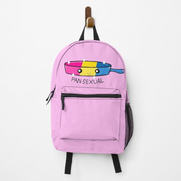 Item preview, Pansexual Pan (pink background version) designed and sold by Mila Hancock.