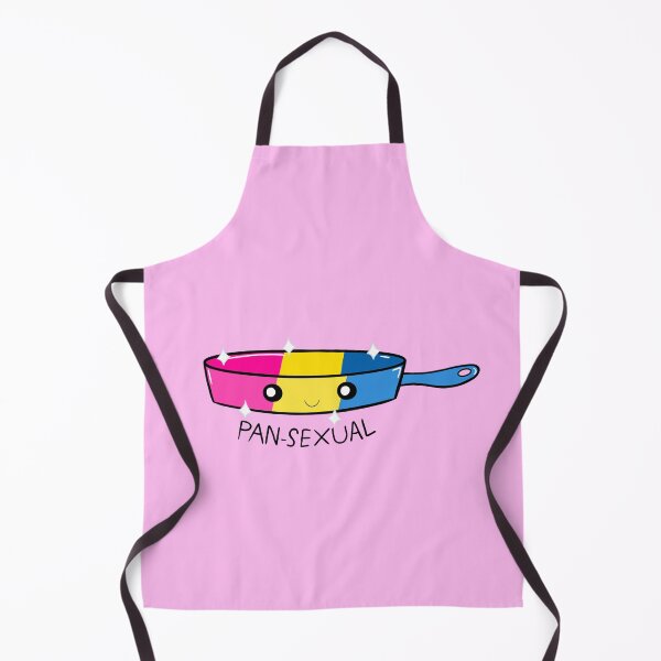 Item preview, Pansexual Pan (pink background version) designed and sold by Mila Hancock.