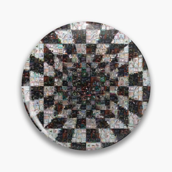 Item preview, Mosaic Checkered Tunnel with Cats Optical Illusion designed and sold by YourIllusion.