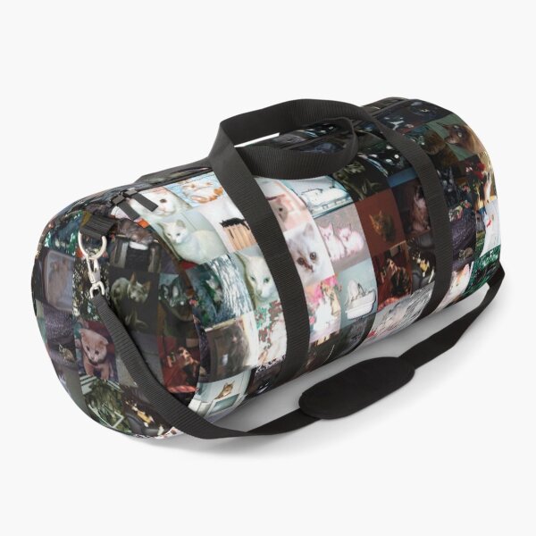 Item preview, Mosaic Checkered Tunnel with Cats Optical Illusion designed and sold by YourIllusion.
