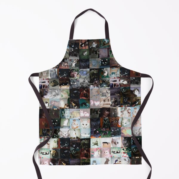 Item preview, Mosaic Checkered Tunnel with Cats Optical Illusion designed and sold by YourIllusion.