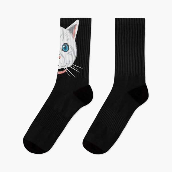 Item preview, Cute white cat face, blue eyes designed and sold by Nesdigiart.