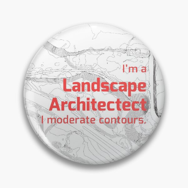 Item preview, Landscape Architect, Contour designed and sold by Tshirt Bear.
