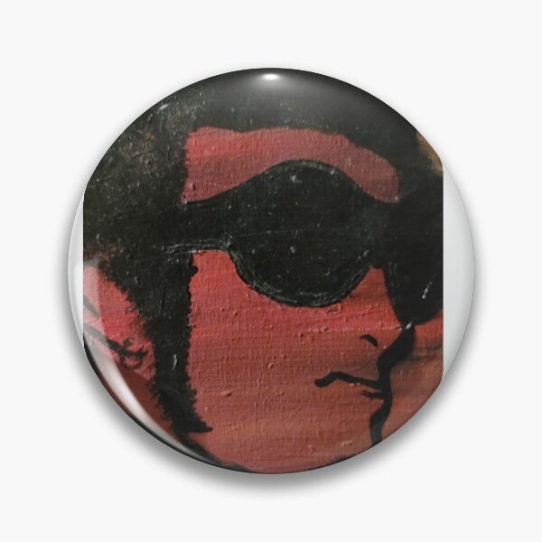 Item preview, Layne Staley portrait orange/black designed and sold by Raineylanes.