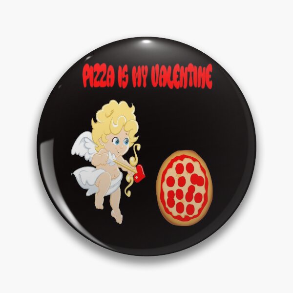 Item preview, LA PIZZA ES MI SAN VALENTÍN designed and sold by STREET666.