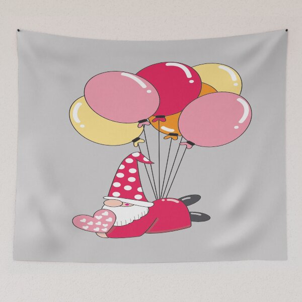 Item preview, Gnomes Holding Heart Valentines designed and sold by YueHeng Creates ⭐⭐⭐⭐⭐.