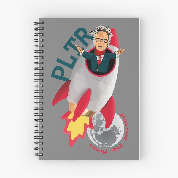 Item preview, Ticker Symbol - PLTR - To The Moon - Passed The Moon designed and sold by WaltTheAdobeGuy.