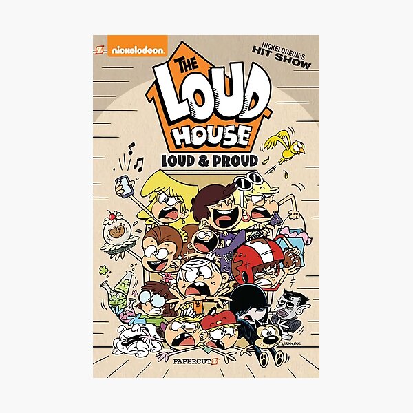 The Loud House Loud & Proud Photographic Print