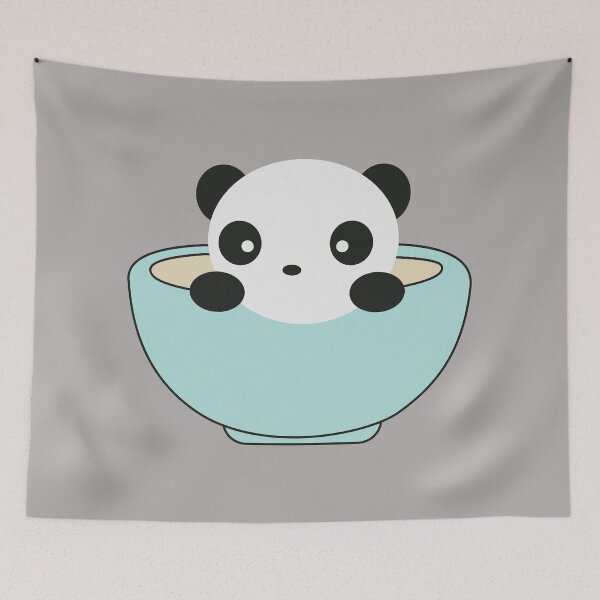 Item preview, Kawaii  Panda Tea Cup designed and sold by Mariano Topno.