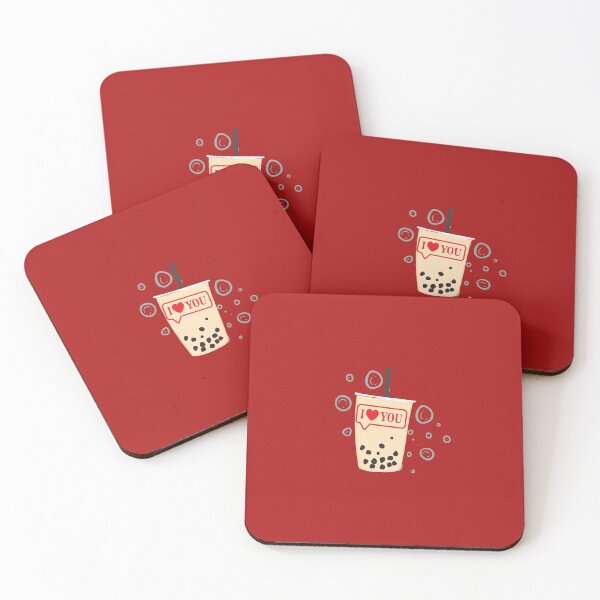 Item preview, you're the bubble to my tea / romantic valentine boba lover / i love you designed and sold by SpicyCherrys.