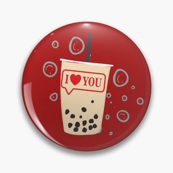 Item preview, you're the bubble to my tea / romantic valentine boba lover / i love you designed and sold by SpicyCherrys.