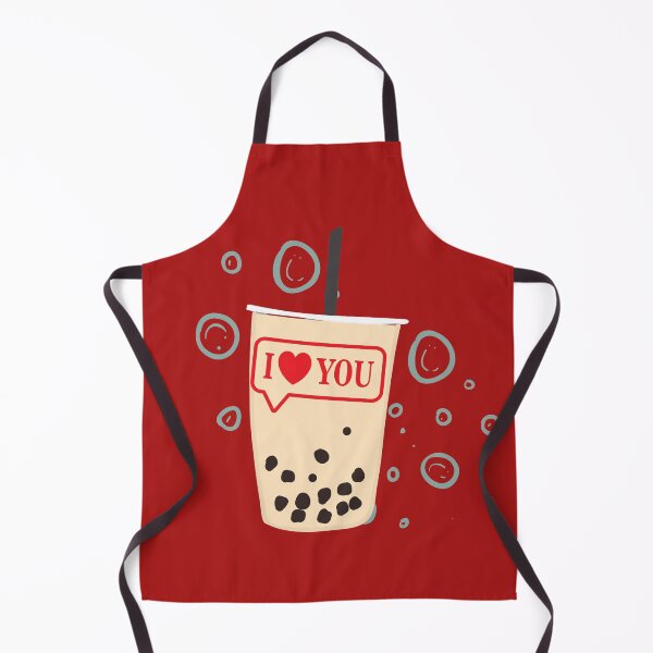 Item preview, you're the bubble to my tea / romantic valentine boba lover / i love you designed and sold by SpicyCherrys.
