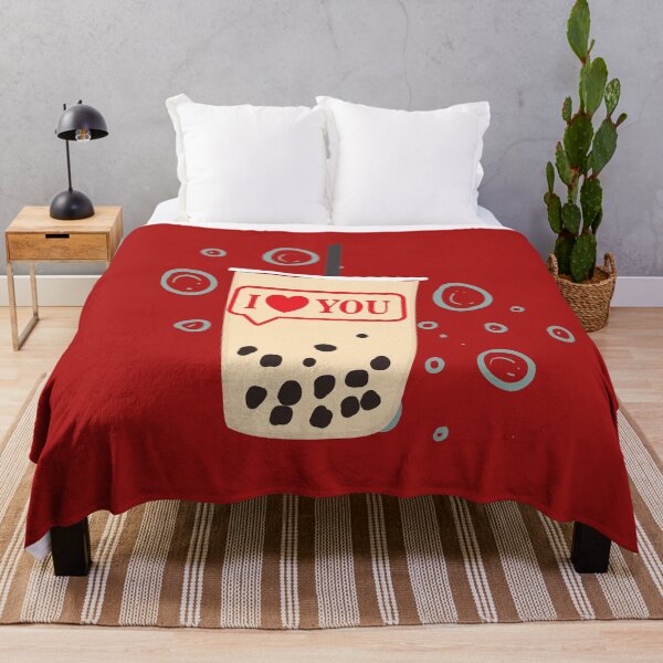 Item preview, you're the bubble to my tea / romantic valentine boba lover / i love you designed and sold by SpicyCherrys.