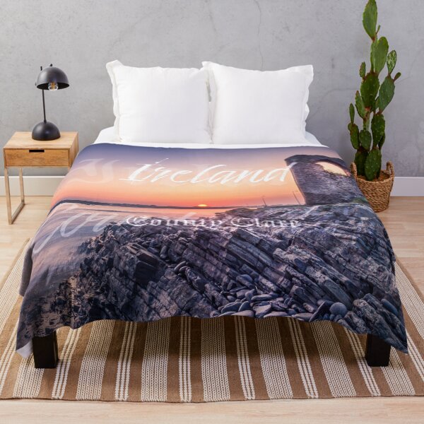 Item preview, IRELAND, County Clare - Dooonmore Castle, Doonbeg- Irish Landscape designed and sold by AOKeeshkaPhotos.