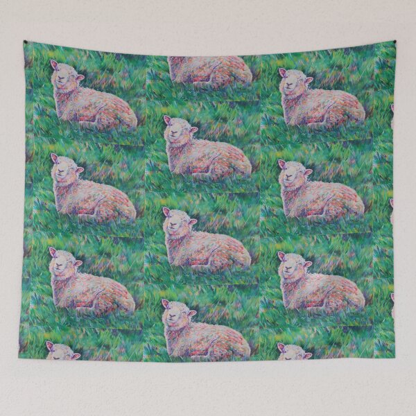Item preview,  Sheep - Romney Mix Ewe designed and sold by Karin McCombe Jones.