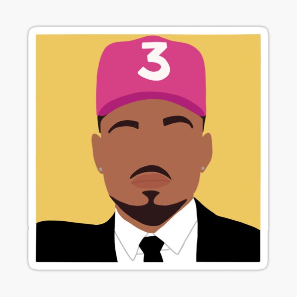 Aperçu de l'œuvre Chance the Rapper Print créée et vendue par natalieeastes.