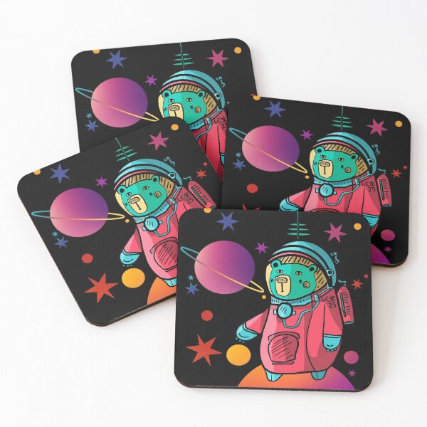 Item preview, Astro Space Bear designed and sold by Spacepaprika.