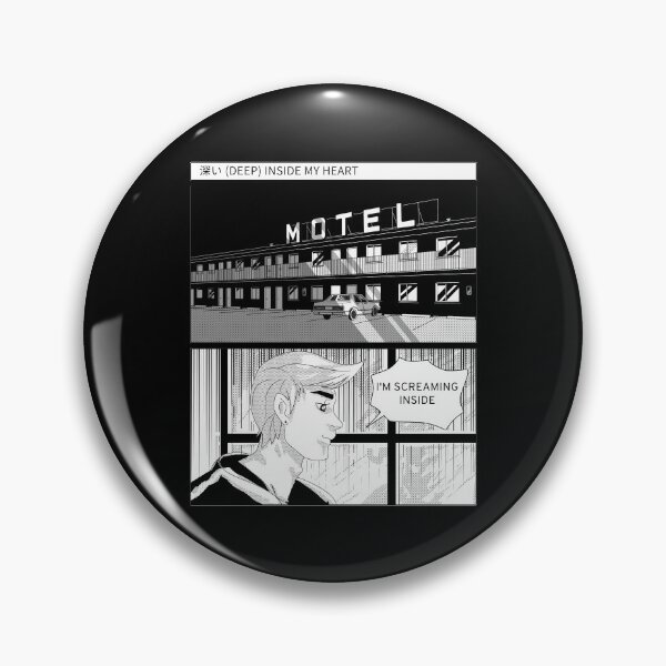 Item preview, Screaming Inside - with Manga Illustration designed and sold by SocialStreet.