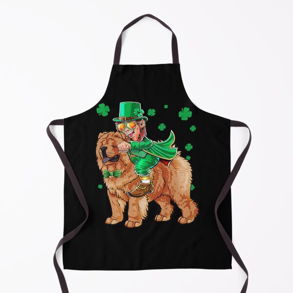 Item preview, Leprechaun Chow Chow Shamrock St. Patrick's Day designed and sold by MarcelaSoto.