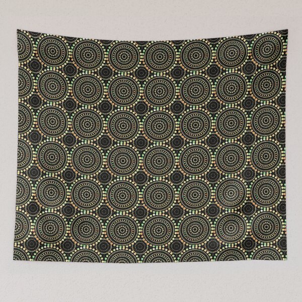 Item preview, Australian Aboriginal Art Circles designed and sold by Spaceshipsells.