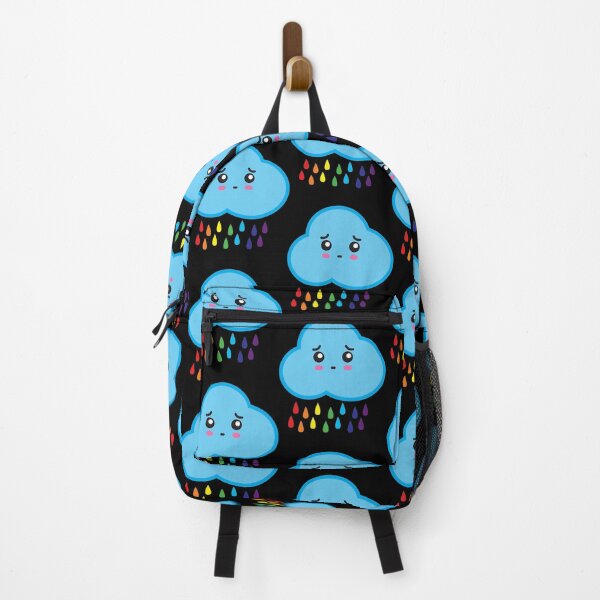 Item preview, Kawaii Sad Cloud with Rainbow Rain designed and sold by Mariano Topno.