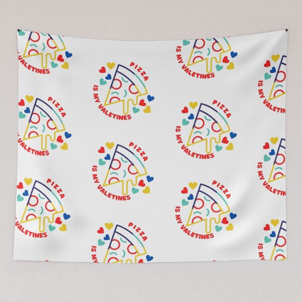 Item preview, PIZZA IS MY VALENTINES designed and sold by SKYCREATION.