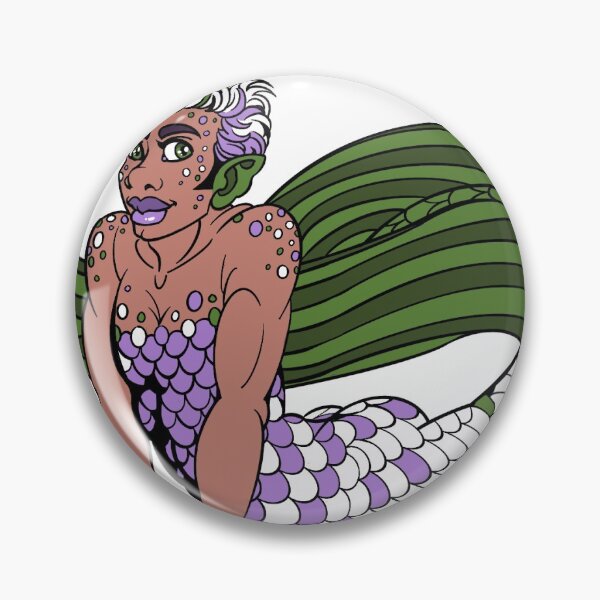 Item preview, Genderqueer Twink Merfolx designed and sold by Gillydoodles.