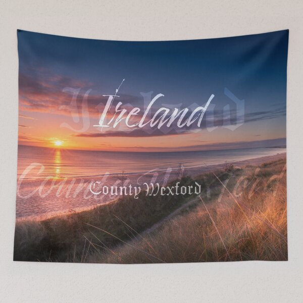 Item preview, IRELAND, County Wexford - Curracloe Beach - Irish Landscape designed and sold by AOKeeshkaPhotos.