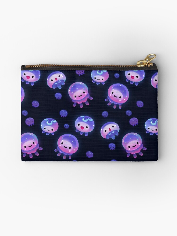 Thumbnail 1 of 4, Zipper Pouch, Baby jellyfish designed and sold by pikaole.