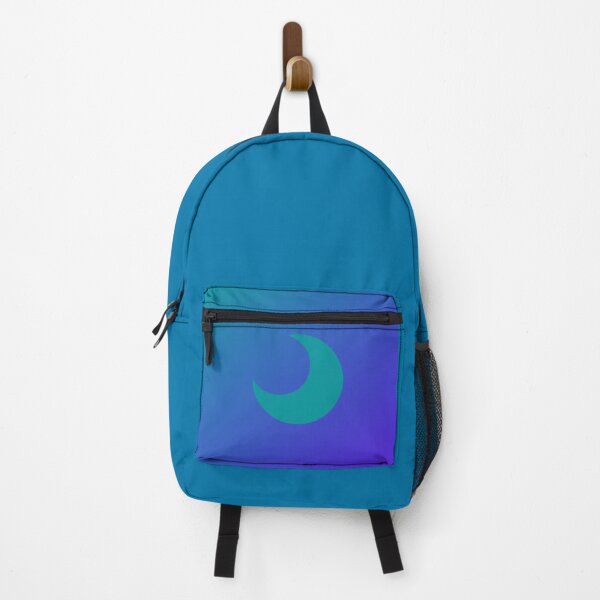 Item preview, Blue Crescent Moon in Gradient Sky designed and sold by ShaunSandhu.