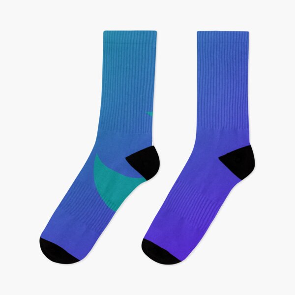 Item preview, Blue Crescent Moon in Gradient Sky designed and sold by ShaunSandhu.