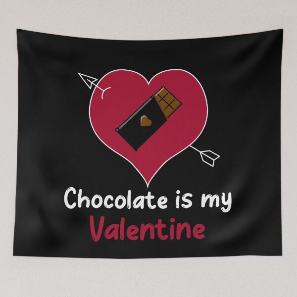 Item preview, Chocolate is My Valentine designed and sold by HolidayTees.