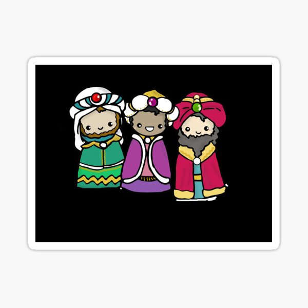 "Reyes Magos Stickers" Sticker for Sale by Jayy830 Redbubble
