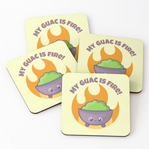Item preview, My Guac Is Fire! designed and sold by GleamingGiant.