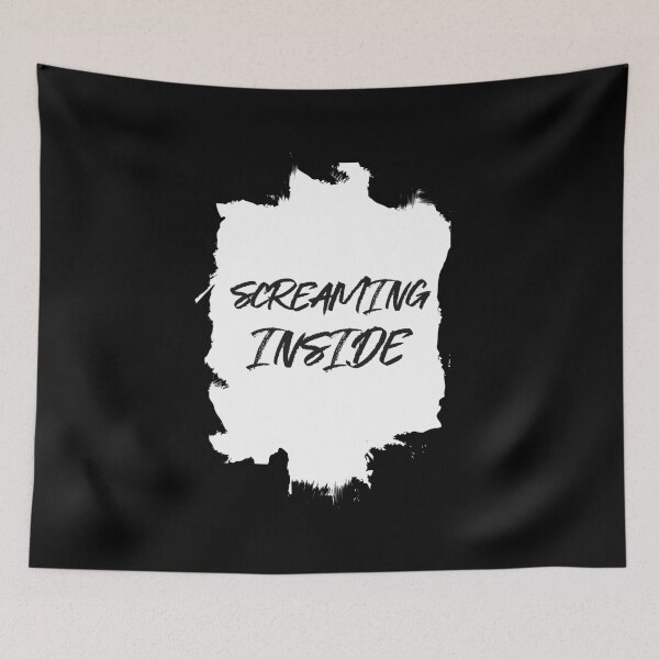 Item preview, Screaming Inside designed and sold by SocialStreet.