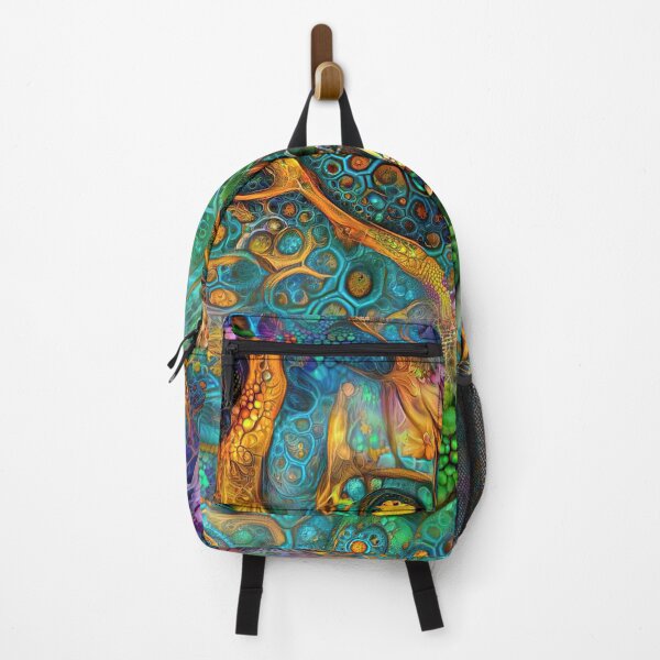 Item preview, Deepdream floral fractalize space abstraction designed and sold by blackhalt.